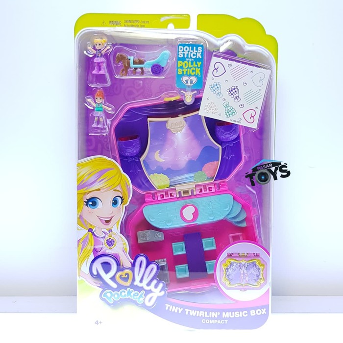 Polly pocket world ballet best sale music box