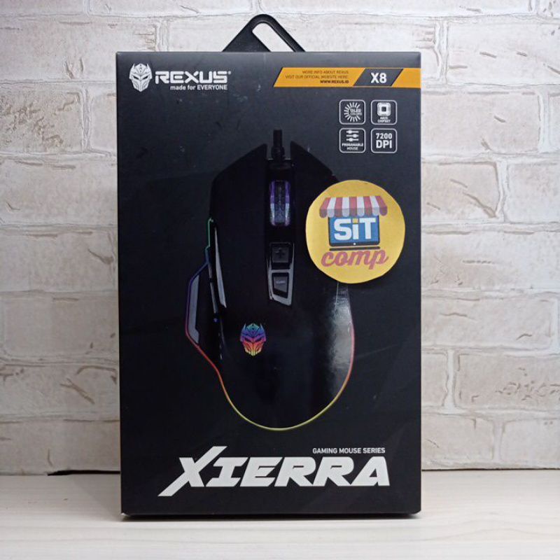 Jual Rexus X8 Xierra Gaming Mouse Macro RGB | Shopee Indonesia