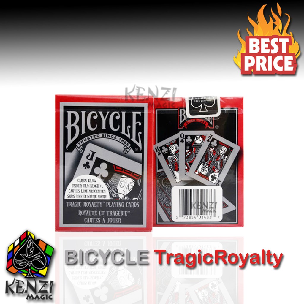 Jual Kartu Remi Bicycle Tragic Royalty - Playing Card Import | Shopee ...
