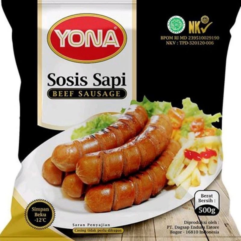 Jual YONA SOSIS SAPI BAKAR 500gr | Shopee Indonesia