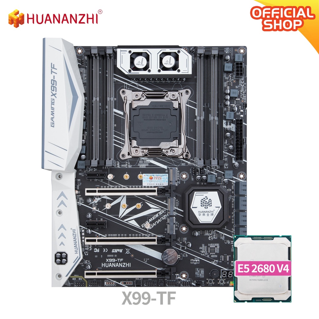 Jual PREORDER HUANANZHI X99 TF X99 Motherboard Intel with XEON E5 2680 ...