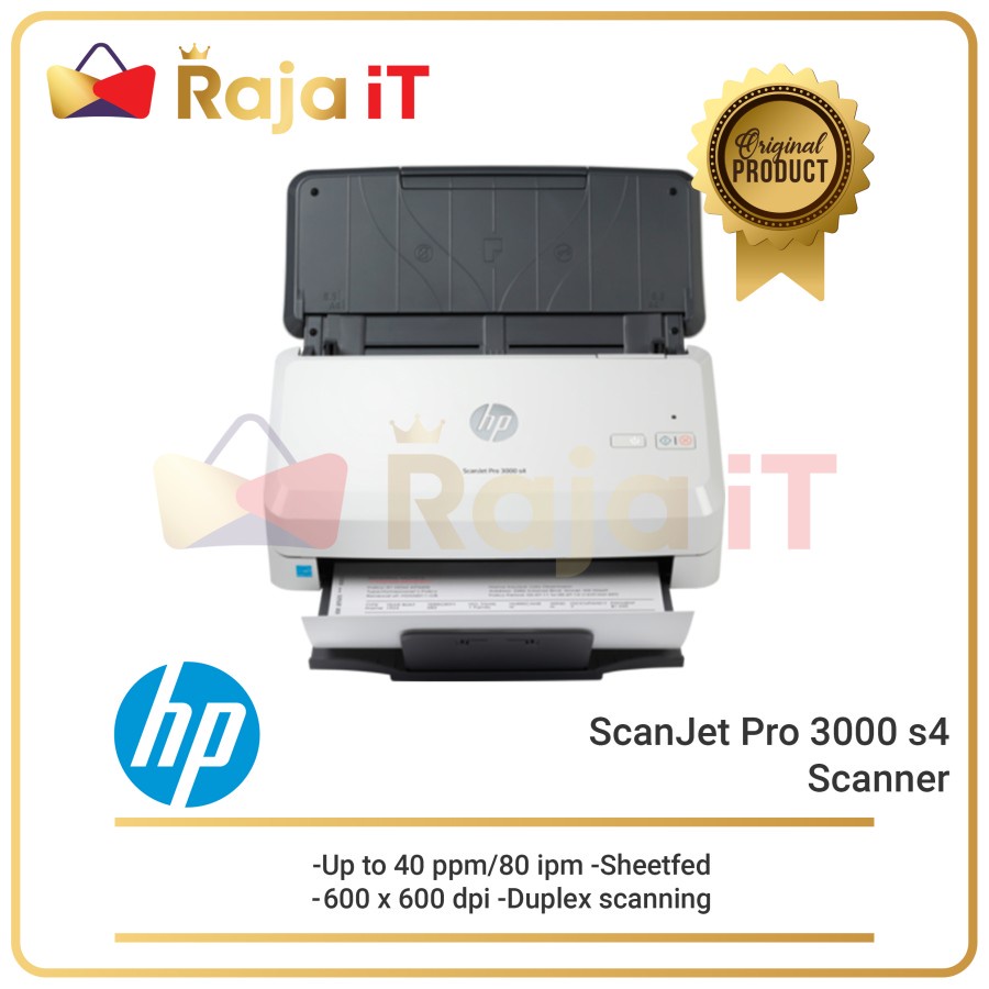 Jual Hp Scanner Scanjet Pro 3000 S4 Sheet Feed Scanner 6fw07a Shopee Indonesia 