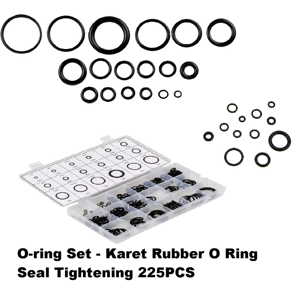 Jual ( BIG PROMO - BISA COD ) O-ring Set - Karet Rubber O Ring Seal ...