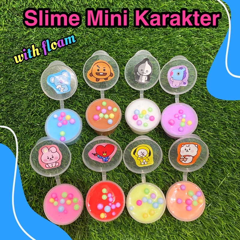 Jual Slime Mini Karakter 25 ml Wangi Lembut | Shopee Indonesia