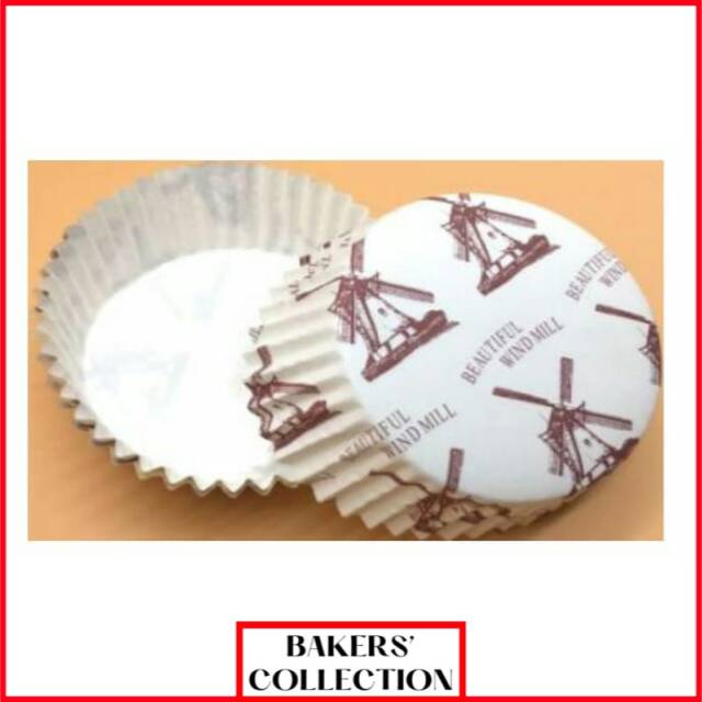 Jual [BC] Paper Cup Case Roti Bulat Holland Isi 200Pc | Shopee Indonesia