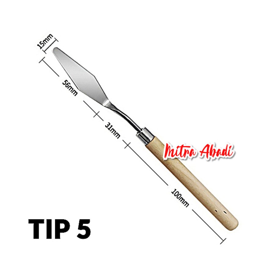 Jual Pisau Palet / Pallete Lukis - Scraper Spatula Dekorasi Kue ...