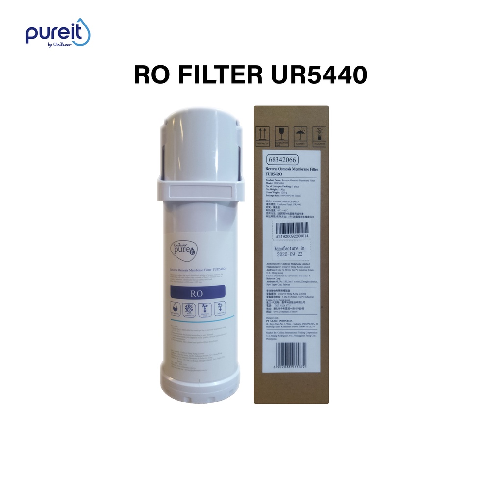 Jual Unilever Pureit Replacement Reverse Osmosis Membrane Filter ...