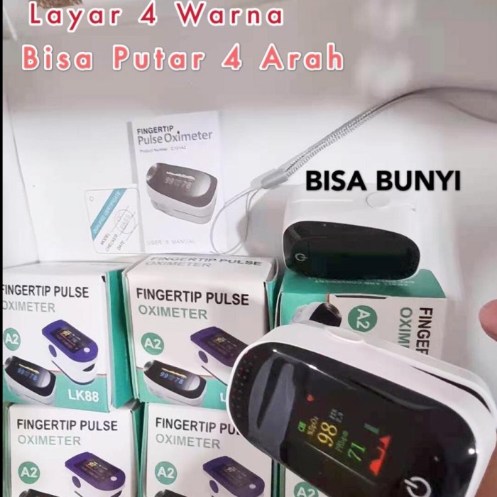 Jual BNS127 Fingertip Pulse Oxymeter Bunyi Suara Spo2 Alat Ukur Darah ...