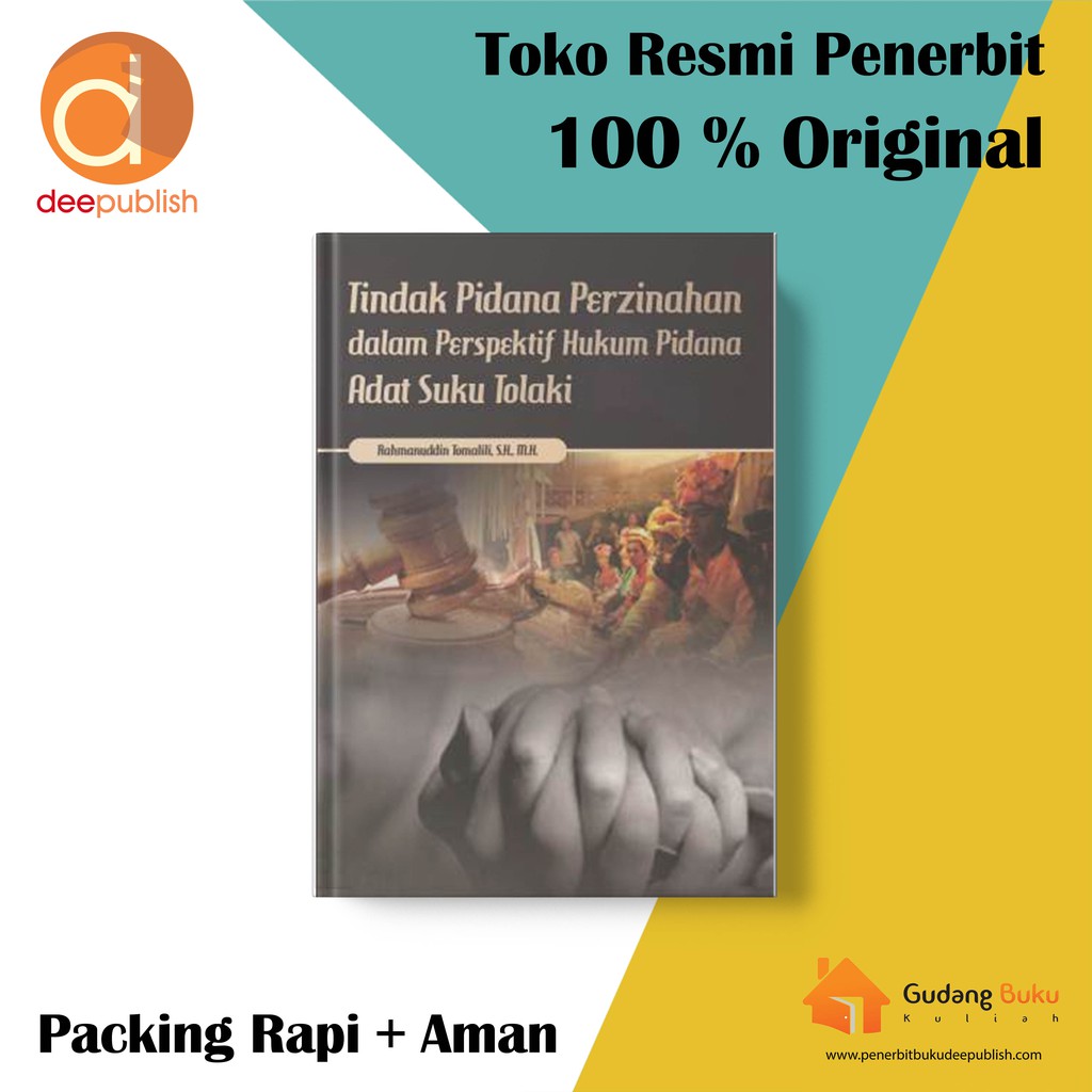 Jual Buku Tindak Pidana Perzinaan: dalam Perspektif Hukum Pidana Adat ...