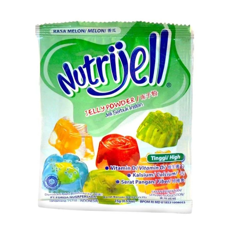 Jual Nutrijell Jelly Powder Rasa Melon 10g Shopee Indonesia