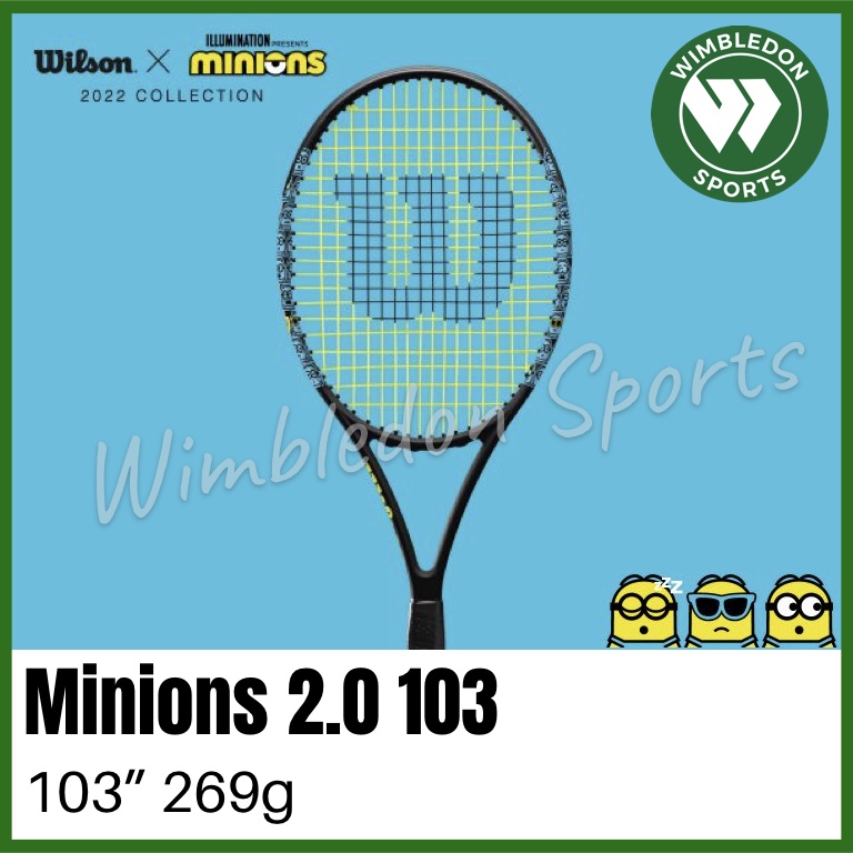 Jual Raket Tenis WILSON MINIONS 2.0 103 / Wilson Minions 103