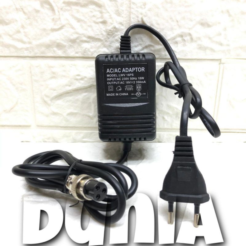 Jual Adaptor Mixer Ashley Play 8 - Alesis AX8N AC 18Vx2 350mA | Shopee ...