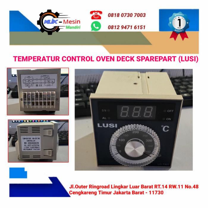 Jual TERLARIS! Temperatur Control Oven / Temperatur Lusi / Sparepart