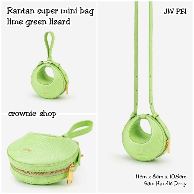 Promo JW Pei Rantan Super Mini Bag - Purple Croc Cicil 0% 3x - Jakarta  Utara - Mongschics