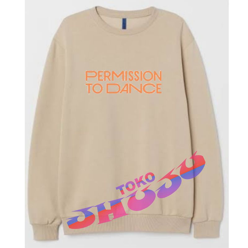 BTS Permission official To Dance Sweatshirt