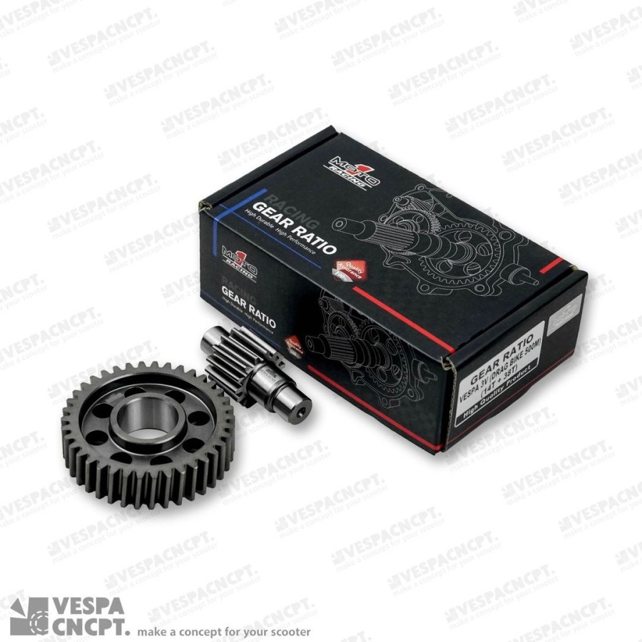 Jual Gear Ratio Moto 1 14 38T Drag Race Vespa Sprint Primavera Lx S ...