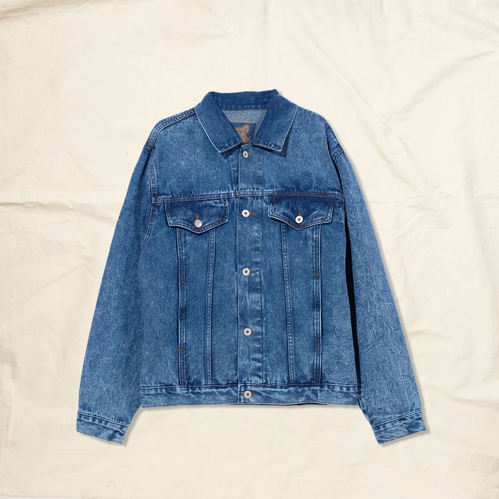 Jual Jimmy and Martin - Trucker Type III Denim Jacket - 2035 | Shopee ...