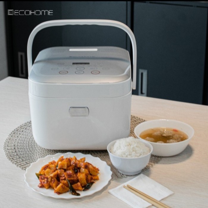 Jual Rice Cooker Digital Low Carbo Multi Cooker Ecohome ELS888 Hitam