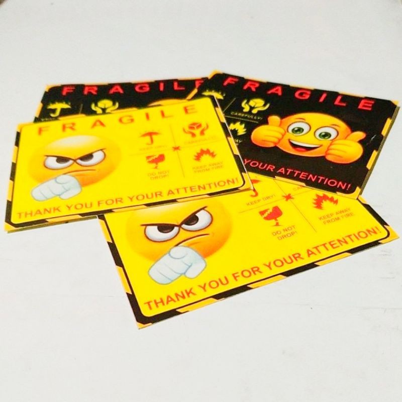 Jual Stiker Pengiriman Fragile Unique | Shopee Indonesia