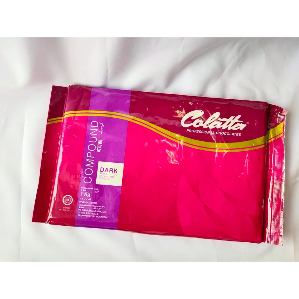 Jual COLATTA DARK COMPOUND 1 KG | Shopee Indonesia