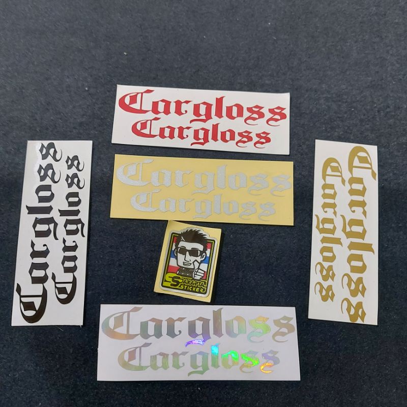 Jual STICKER CARGLOSS CUTTING | Shopee Indonesia