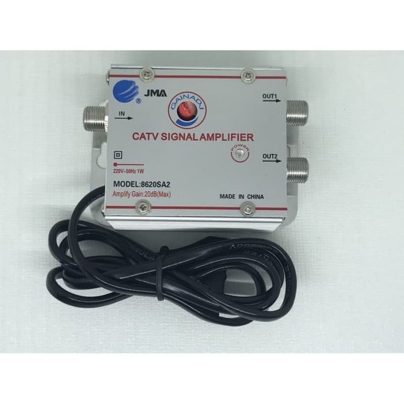 Jual CATV SIGNAL AMPLIFIER ( PENGUAT SINYAL UTK 2 TV) | Shopee Indonesia