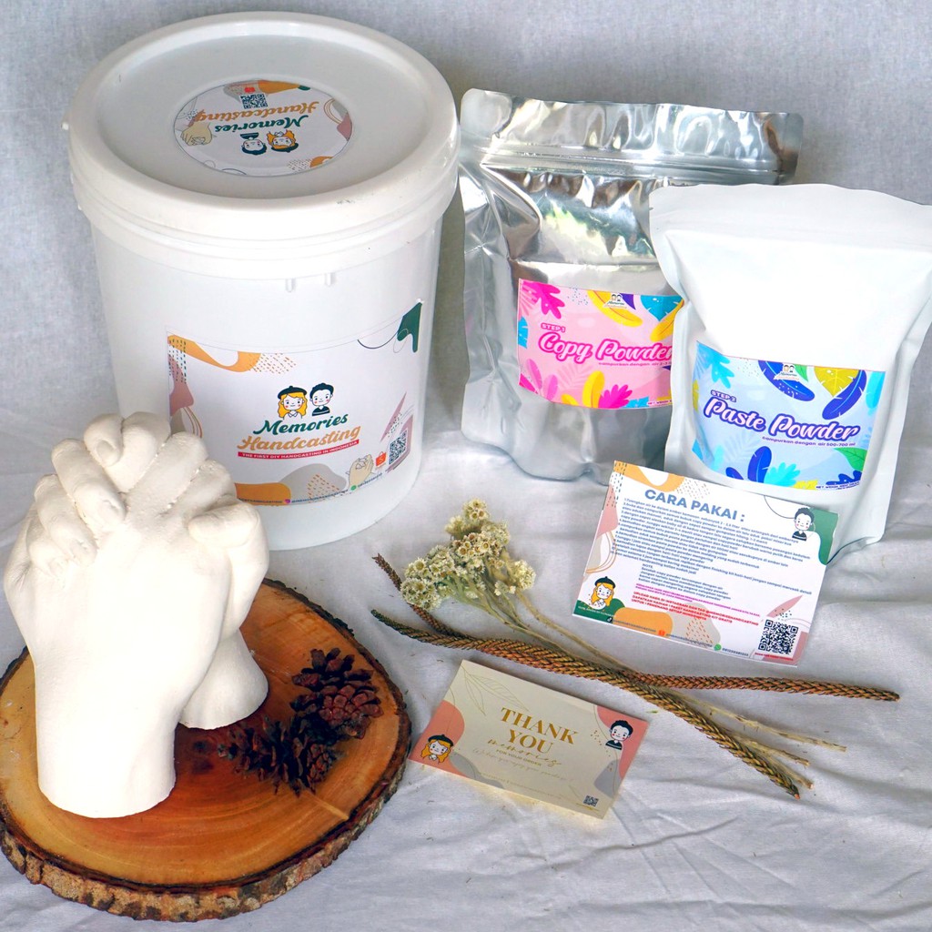 Jual KUY DIY HAND CASTING HANDCASTING KIT (READY STOCK) CETAKAN TANGAN ...