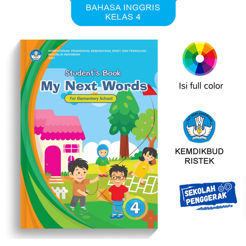 Jual Buku Siswa Bahasa Inggris My Next Words SD Kelas 4 K-Merdeka ...