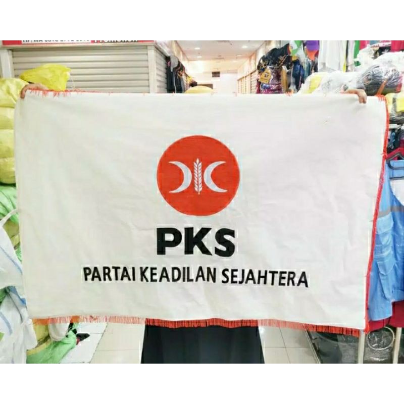 Jual Bendera Pataka Partai PKS Bendera Pataka PKS Bendera Pataka Partai ...