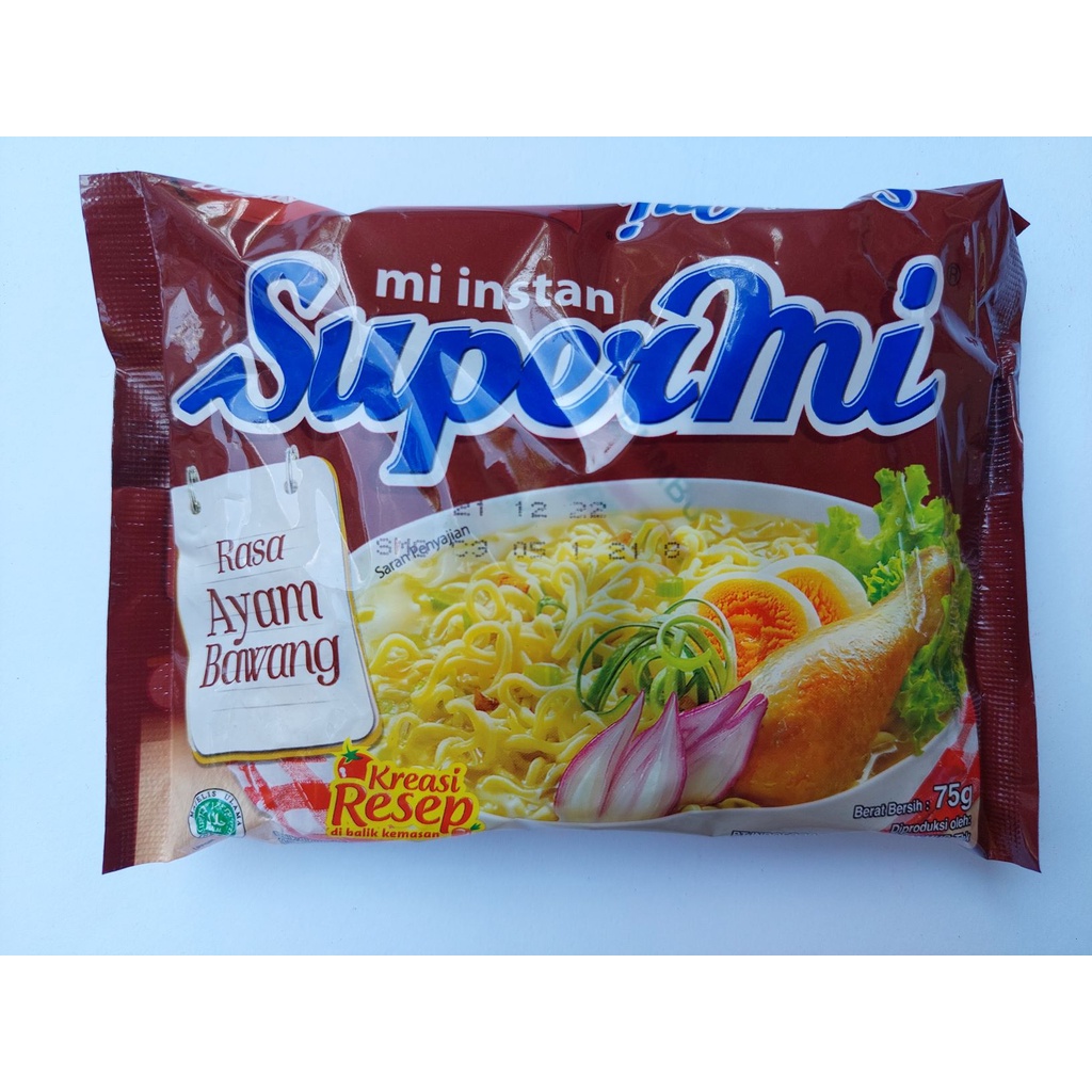 Jual Supermie Ayam Bawang Mie Instan Supermie Supermie Terenak