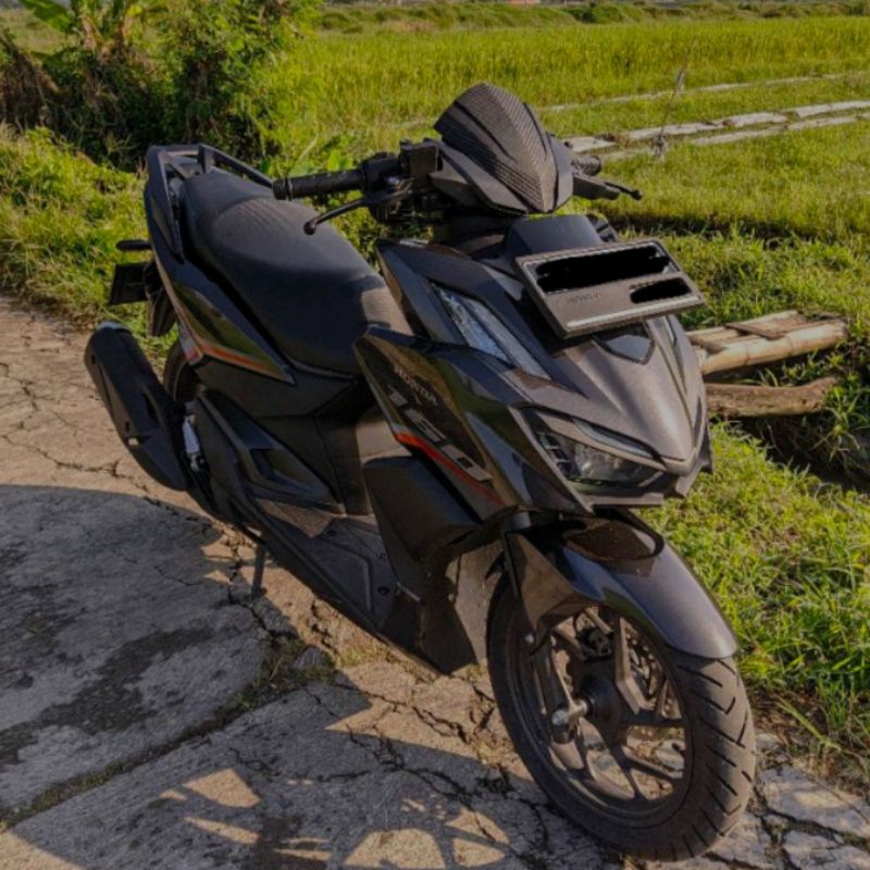 Jual Visor Honda Vario 125 dan 150 Led Esp 2015 2017 Visor Honda Vario 160 2022 Windshield