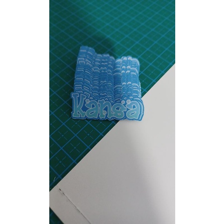 Jual Sticker nama custom A4, 1 lembar A4 bisa 34-66 buah | Shopee Indonesia