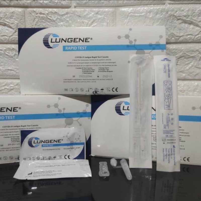 Jual Alat Rapid Test ANTIGEN Lungene | Shopee Indonesia