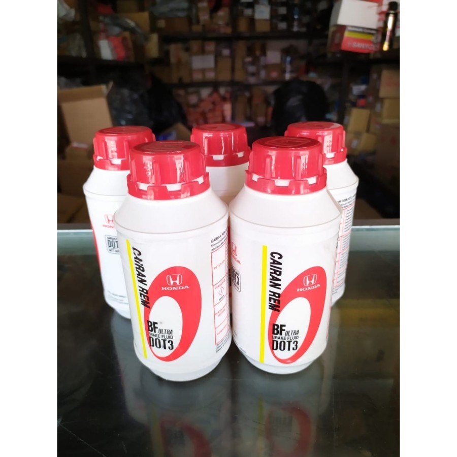 Jual Ultra Brake Fluid DOT 3 Tiga Cairan Minyak Rem Kopling Mobil Honda