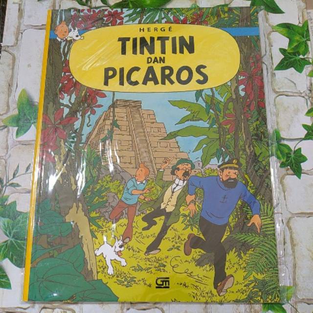 Jual Buku Asli Tintin Dan Picaros Shopee Indonesia