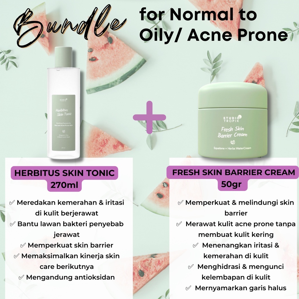 Jual STUDIO TROPIK Fresh Skin Barrier Cream 50 gr moisturizer Shopee