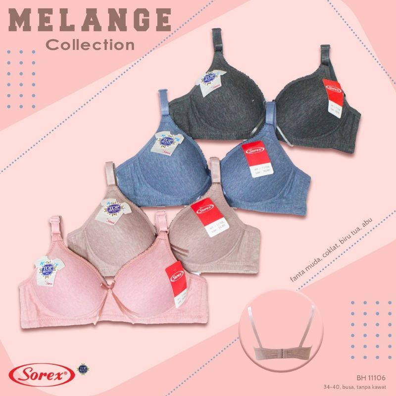 Jual Sorex Melange Collections Bra 11106 Busa Sedang Tanpa Kawat Kait 2 ...