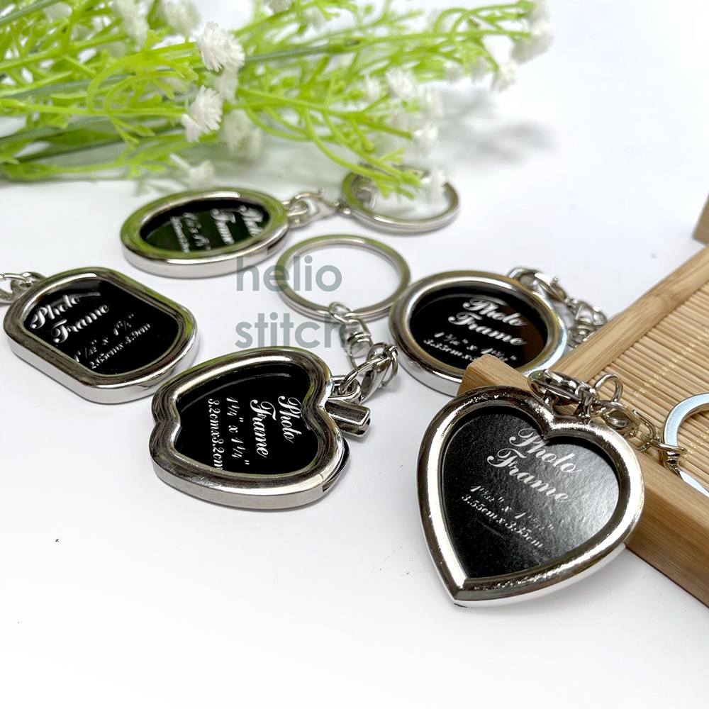 Jual 1 pcs Gantungan Kunci Besi Insert Paper Photo Keychain | Shopee ...
