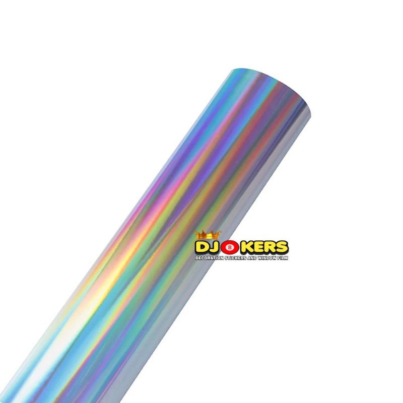 Jual Sticker hologram sticker laser krom untuk motor atau cutting ...