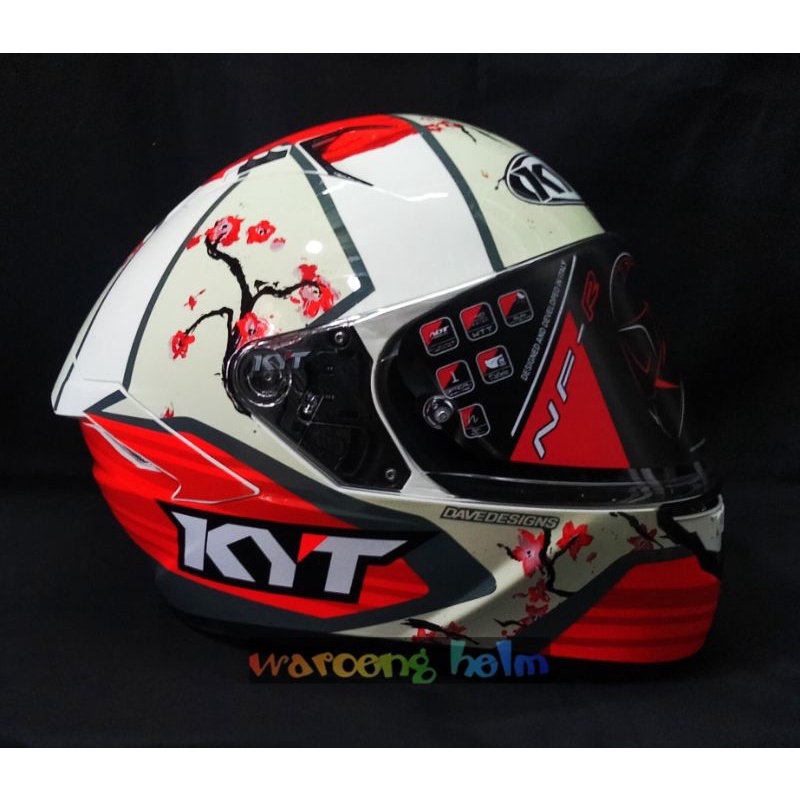 Jual HELM KYT NFR KYT NFR ESPARGARO KYT NFR SIMONE CORSI KYT NFR SAKURA
