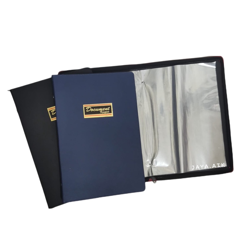 Jual Map Dokumen Resleting Clear Holder Folio 20 Lbr F4 Pvc Zipper