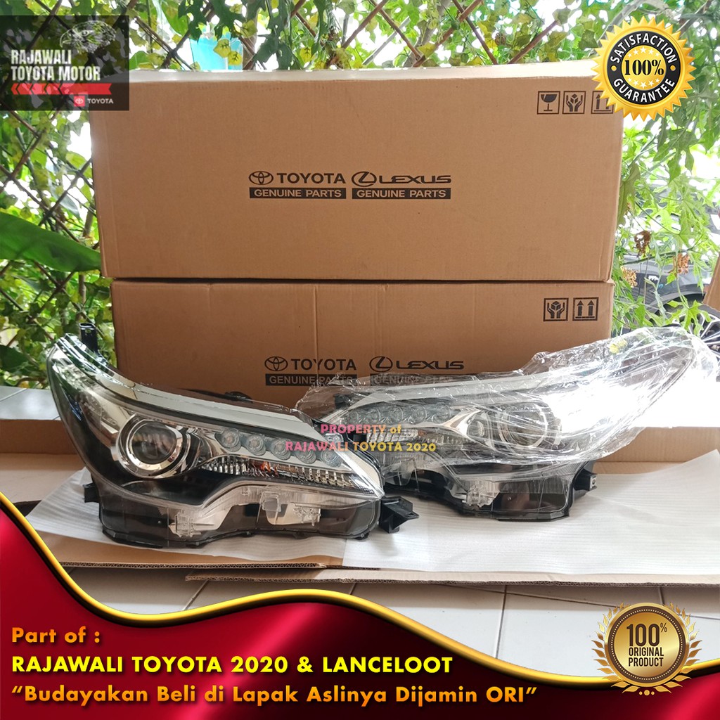 Jual Headlamp Lampu Depan Fortuner Vrz 2016 Up Led Kiri Atau Kanan Head