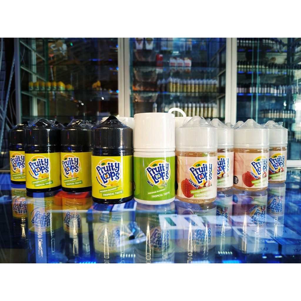 Jual Liquids 60ML 3&6MG VARIAN DINGIN//FRUITY LOOPSS//Original cukaii ...