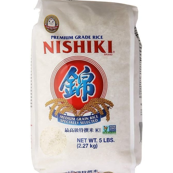 Jual NISHIKI CALROSE RICE 2,27kg | Shopee Indonesia