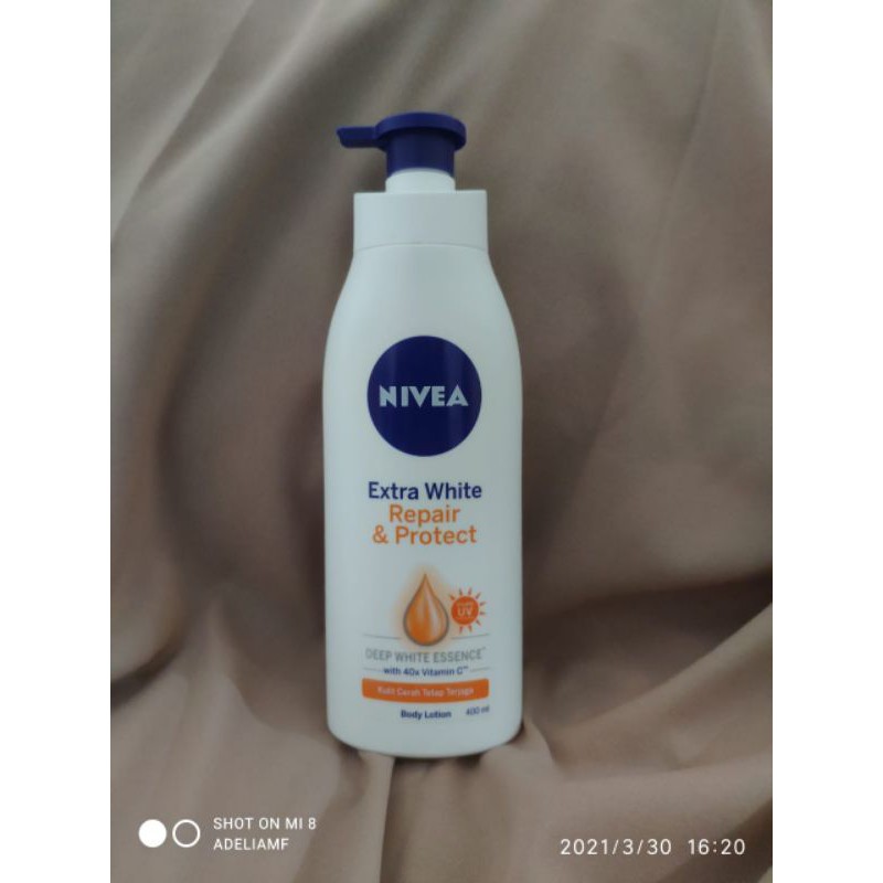 Jual Nivea Body Lotion Extra White Repair And Protect 400ml Untuk