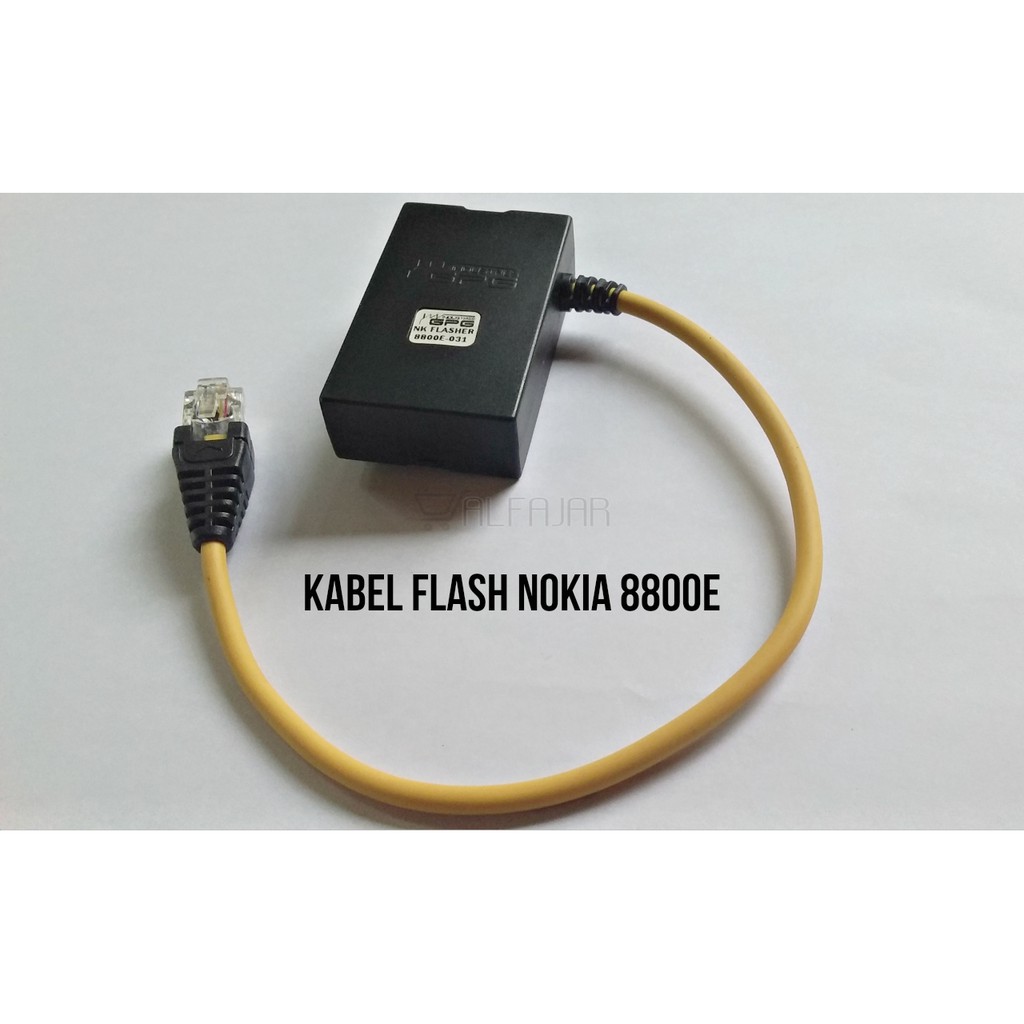 Jual KABEL FLASH NOKIA 8800E UFS TORNADO UFST CLYCLONE BEST JAF FBUS ...