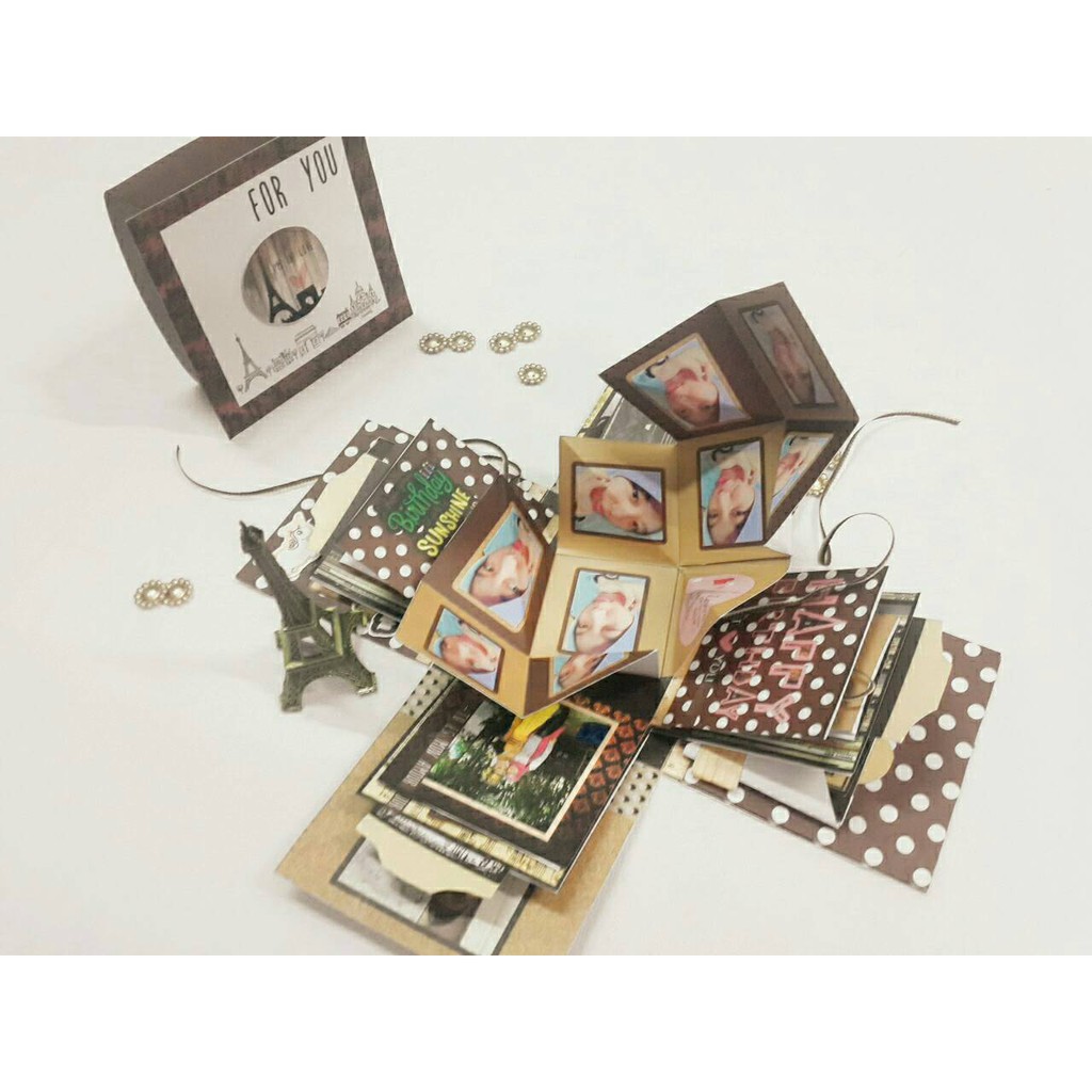 Jual Exploding box / explosion box eiffel luxury | Shopee Indonesia