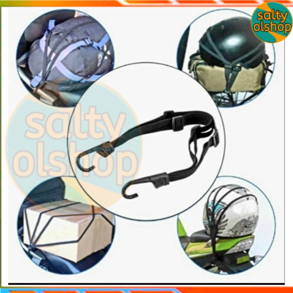 Jual Tali Bagasi helm motor Jala Jaring pipih gepeng Pukat bagasi ...