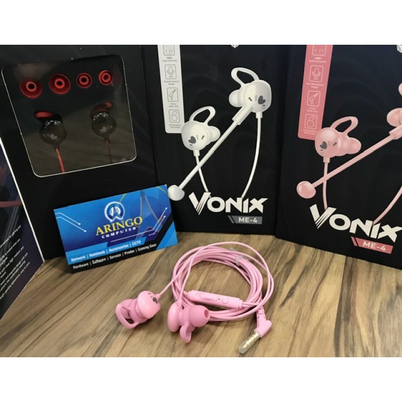 Headset Rexus EARPHONE Gaming ME4 PINK