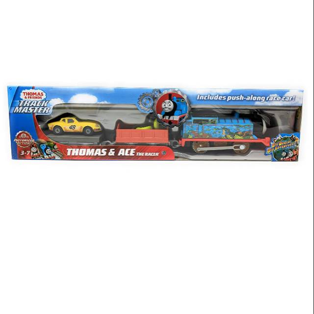 Jual Thomas and Friends Trackmaster, Thomas and Ace Racer | Shopee ...